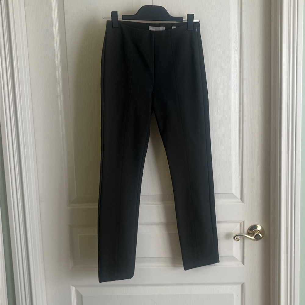 Vince Olive Green Ribbed Waistband Pants